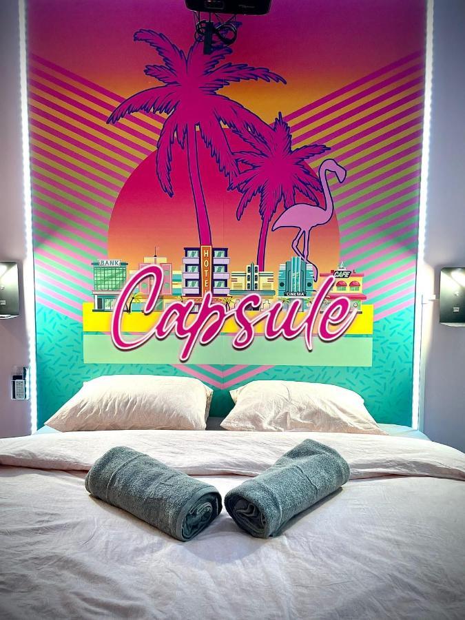Capsule Miami Vice - Jacuzzi - Billard - Ecran Cinema & Netflix - Ping-Pong - Nintendo & Jeux- Lievin Ngoại thất bức ảnh